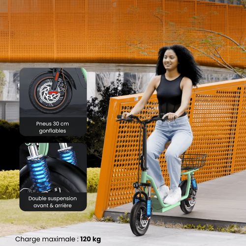 trottinette électrique avec garantie